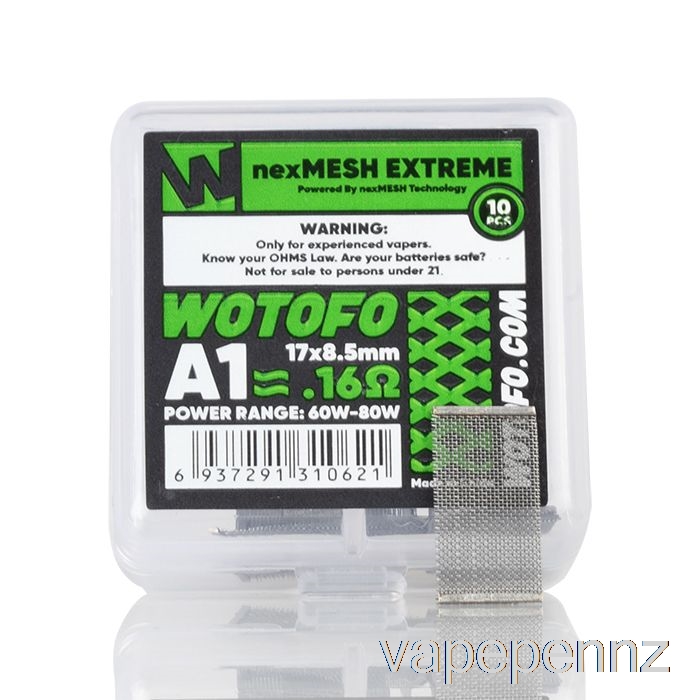 Wotofo nexMESH Mesh Replacement Coils 0.16ohm nexMESH Extreme A1 VAPE NZ